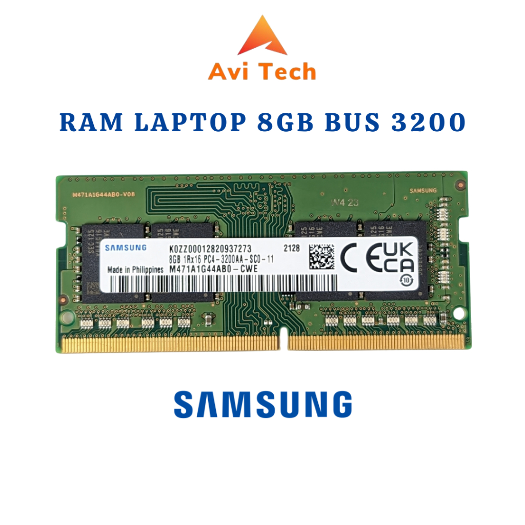 RAM Laptop DDR4 8GB Bus 3200 Samsung/hynix/Micron - Bảo Hành 3 Năm