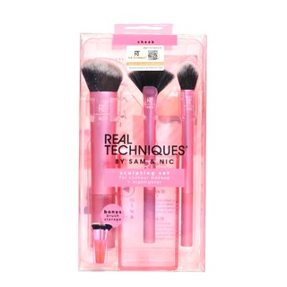 Bộ Cọ Tạo Khối Và Highlight REAL TECHNIQUES BY SAM & NIC Sculpting Set ( Mẫu Mới )