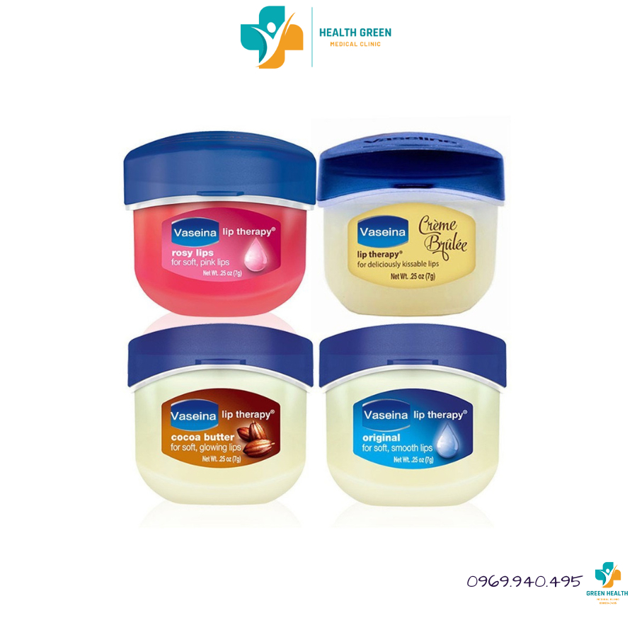 Vaseline Dưỡng Ẩm Hồng Giảm Thâm Căng Mịn Cho Môi 7g