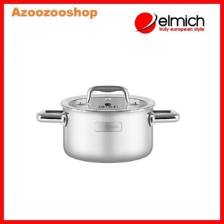 Nồi Inox 304 Cao Cấp 3 Đáy Liền Khối Elmich Trimax Eco EL-3991 Size 16cm đến 28cm