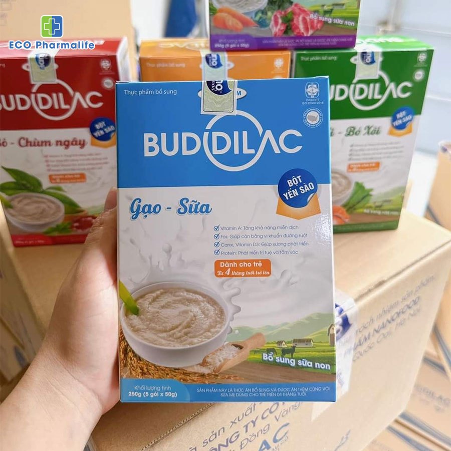 Bột Ăn Dặm Buddilac Dinh Dưỡng Đủ Vị Cho Bé