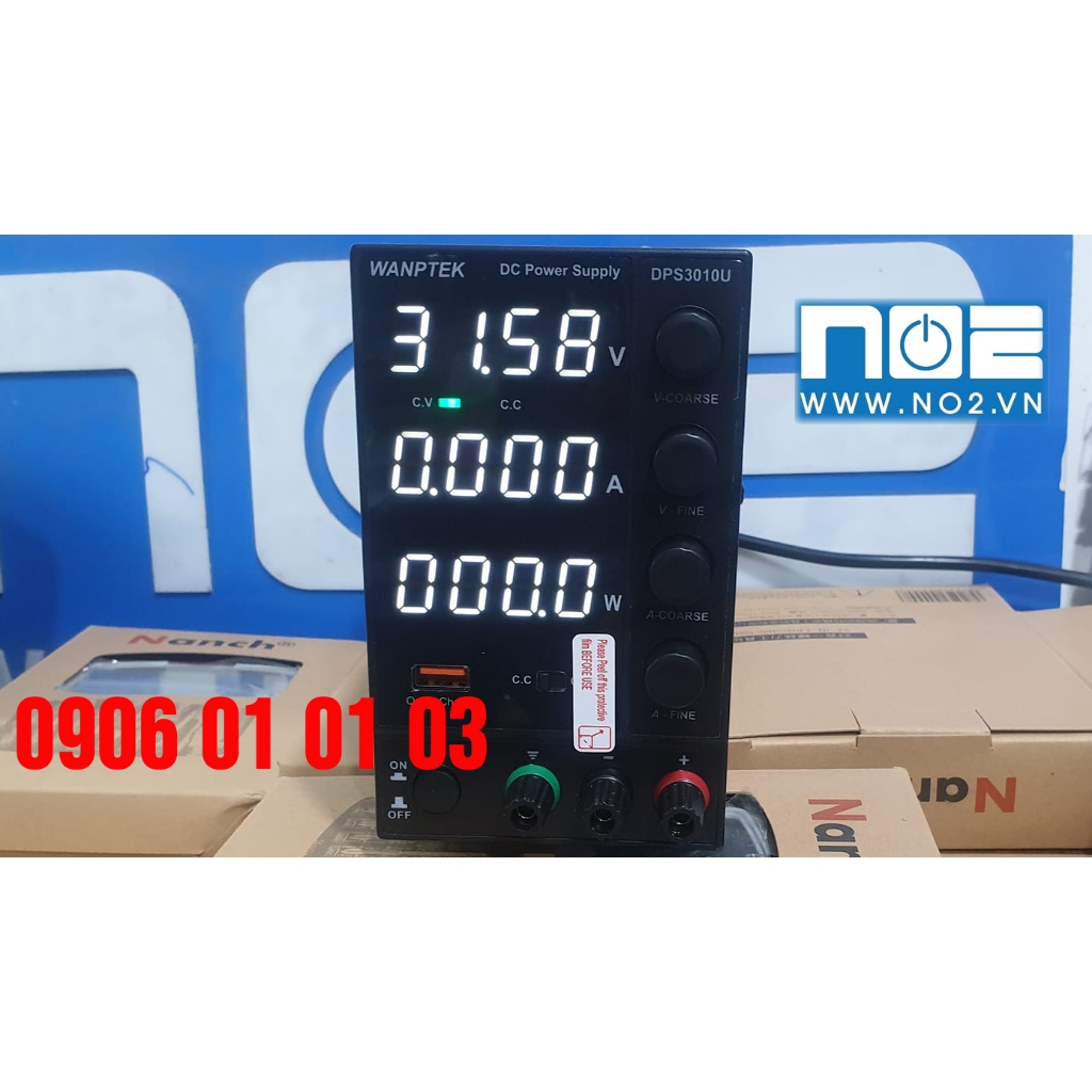 Máy cấp nguồn đa năng laptop WANPTEK DPS3010U 30v 10A, HÀNG ĐẸP XỊN xÒ