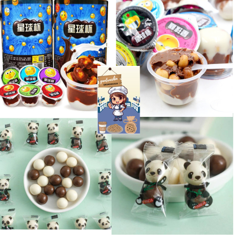 BÁNH CỐC ĐẠI SÔ CÔ LA/ BÁNH GẤU TRÚC ĐỎ SÔ CÔ LA  Mai Lisu/ BÁNH CỐC SÔ CÔ LA  /BÁNH ĂN VẶT