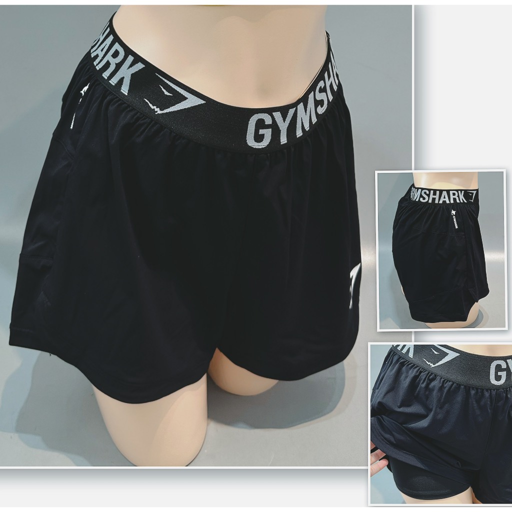 Quần Boxer 2 Lớp Thể Thao Nữ Cá Mập, Phom To Thoải Mái