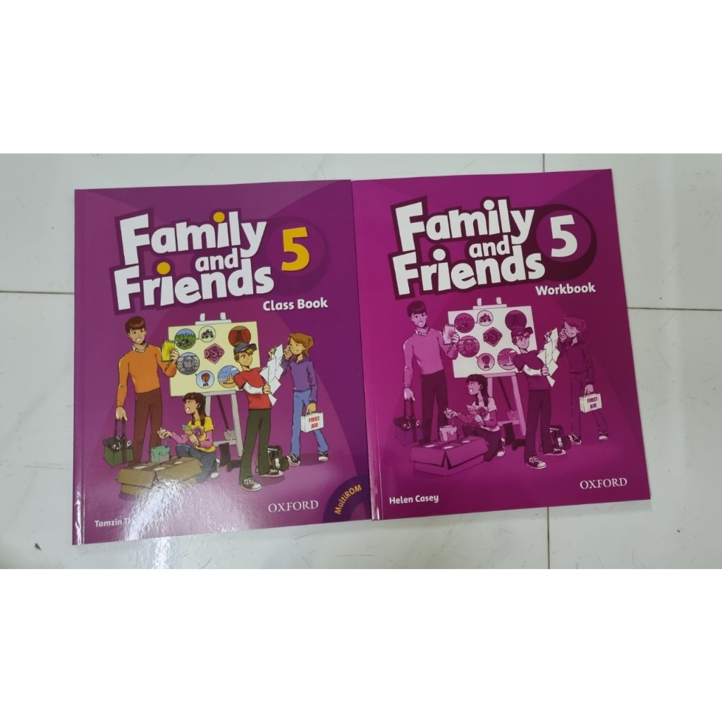 Sách - Giáo trình family and friends Starter 1-5 ( Bộ 2 cuốn ) | BigBuy360 - bigbuy360.vn