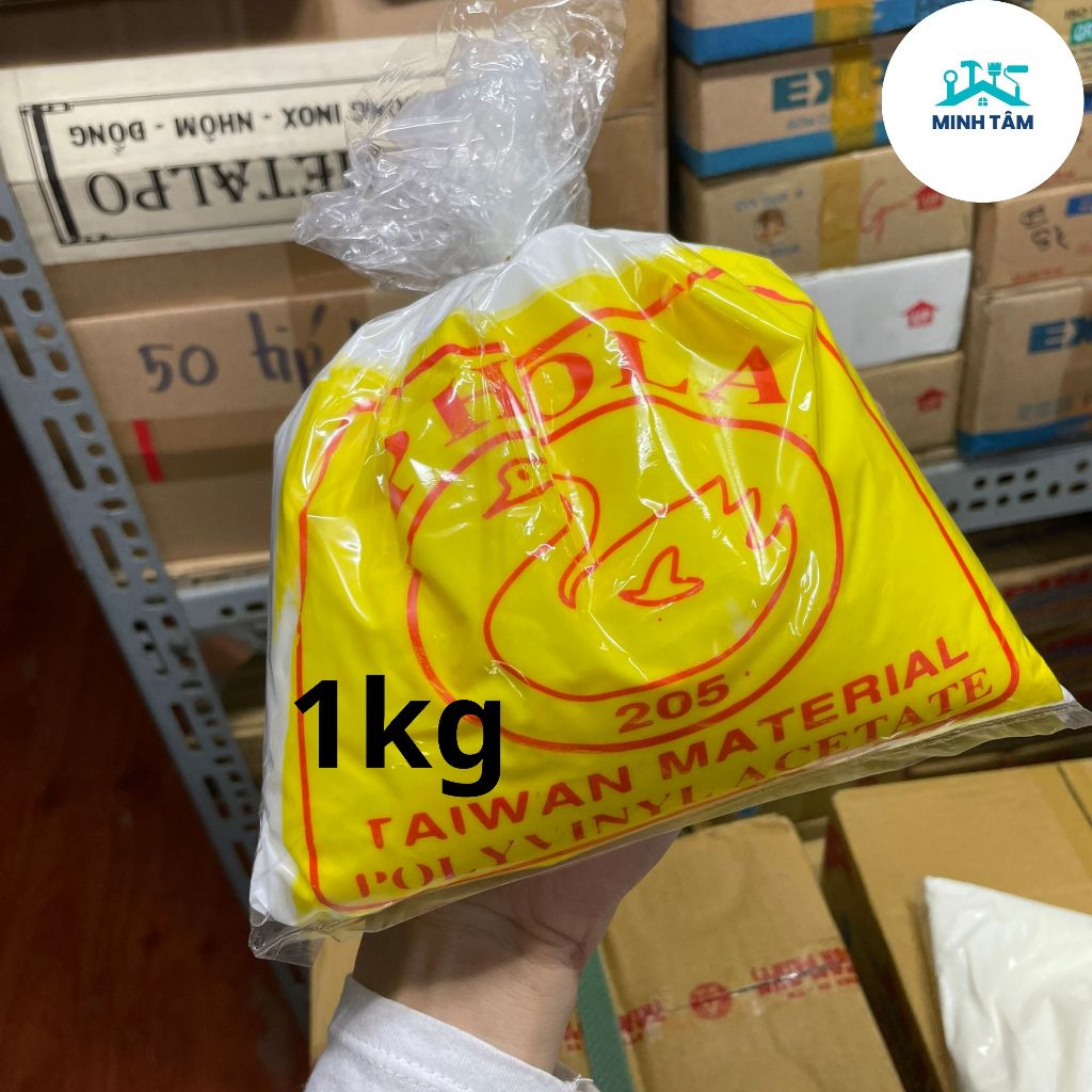 Keo Sữa Dán ATM Latex Đa Năng Siêu Kết Dính 1Kg- Keo Sữa Dán Giấy Dán Tường - Dán Sàn Simily - Gỗ Bịch 1kg