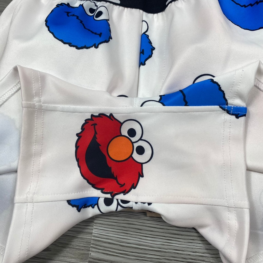 Quần đùi ngủ nam mặc nhà lưng chun chất cotton họa tiết 40-90kg