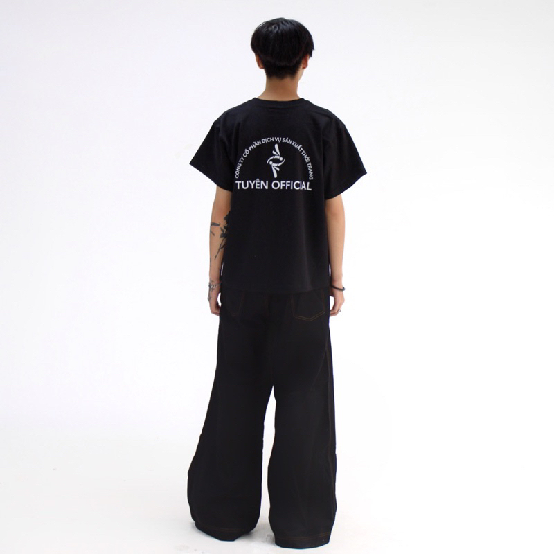 Áo thun cotton thoáng mát form boxy Tiệm Tuyên