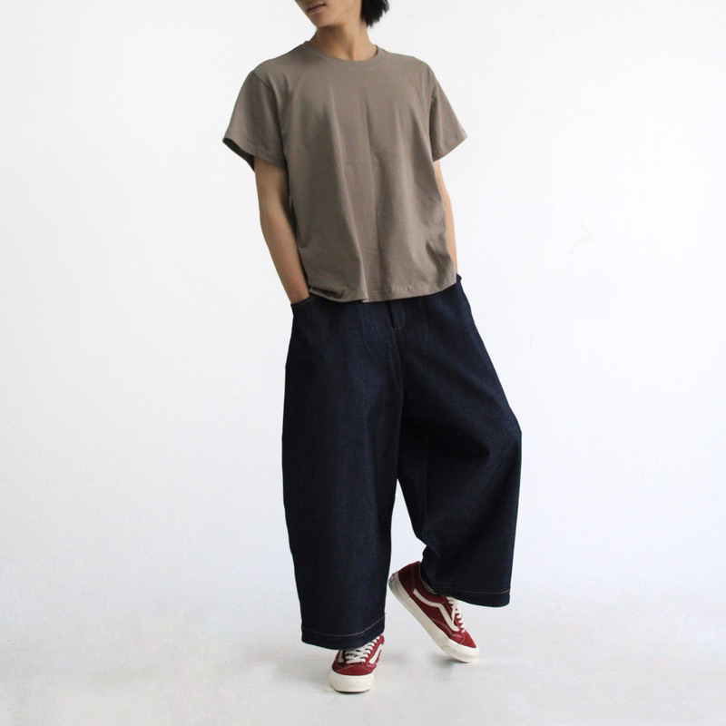 Áo thun cotton thoáng mát form boxy Tiệm Tuyên