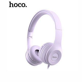 Tai nghe chụp tai jack 3.5mm Hoco W21 bộ điều khiển có mic dài 1.2M