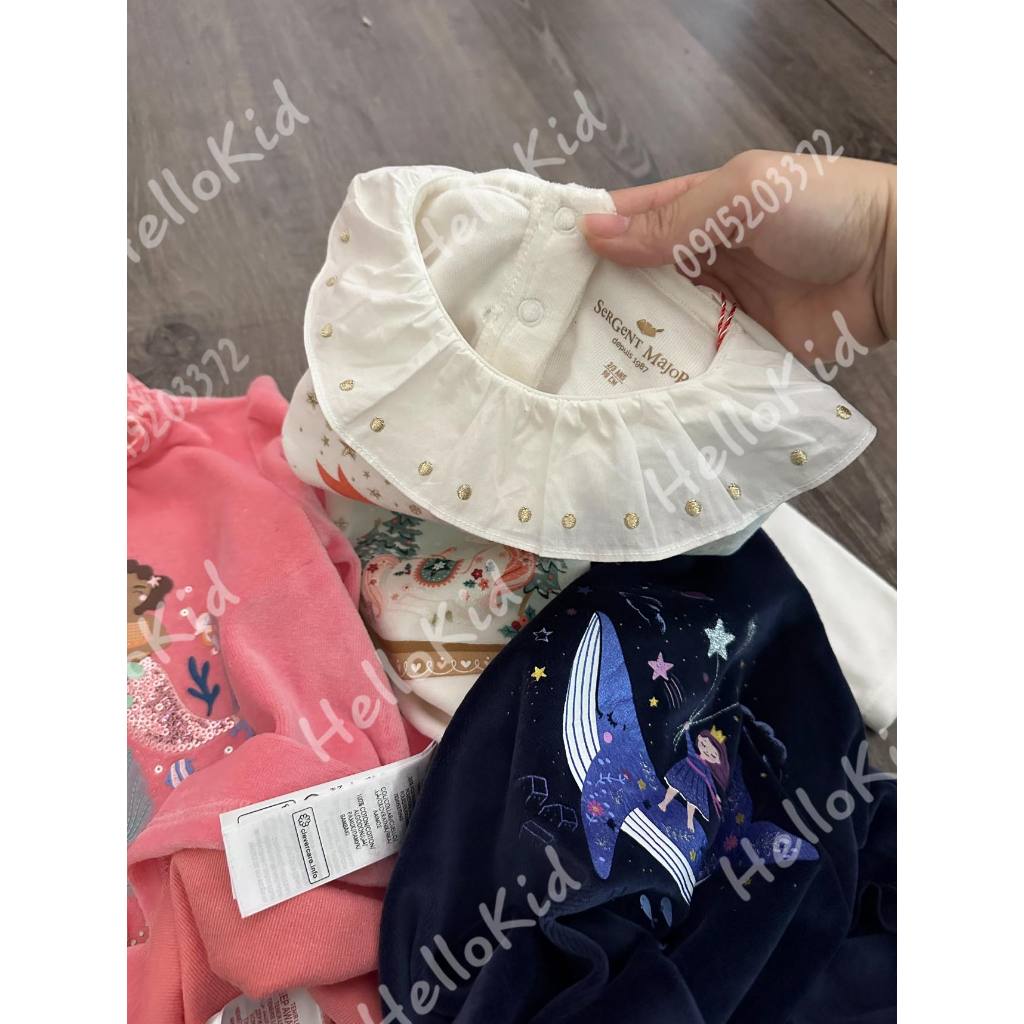 Bộ nhung MJ new 2023 bé gái