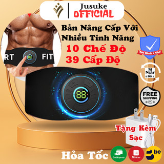 Đai tập bụng JUSUKE bản nâng cấp với 10 chế độ và 39 cấp độ điều chỉnh bảo hành 1 năm