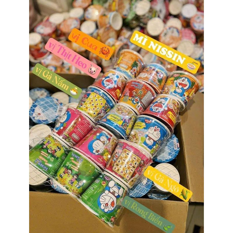 Mì ly trẻ em Nissin Doremon Thái Lan
