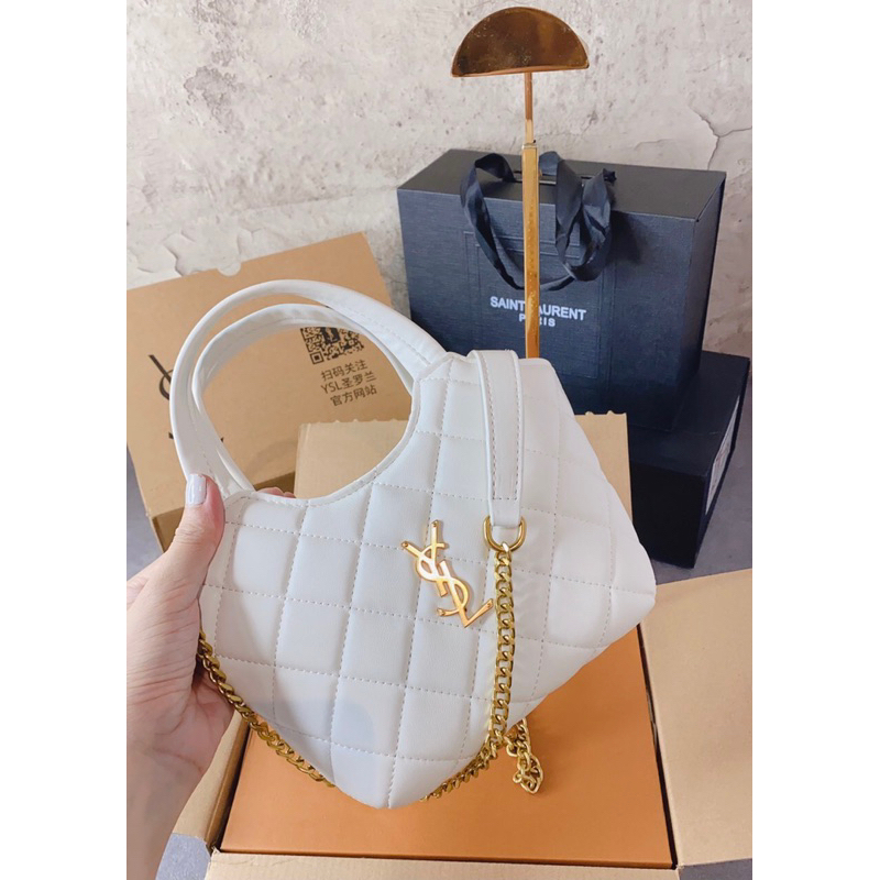 Túi Cầm Tay Chư Y Size 20 ô Trám Da Mềm Mịn kèm dây đeo chéo  cực xinh hàng cao cấp 2 bocx nam châm nguyên siu luôn