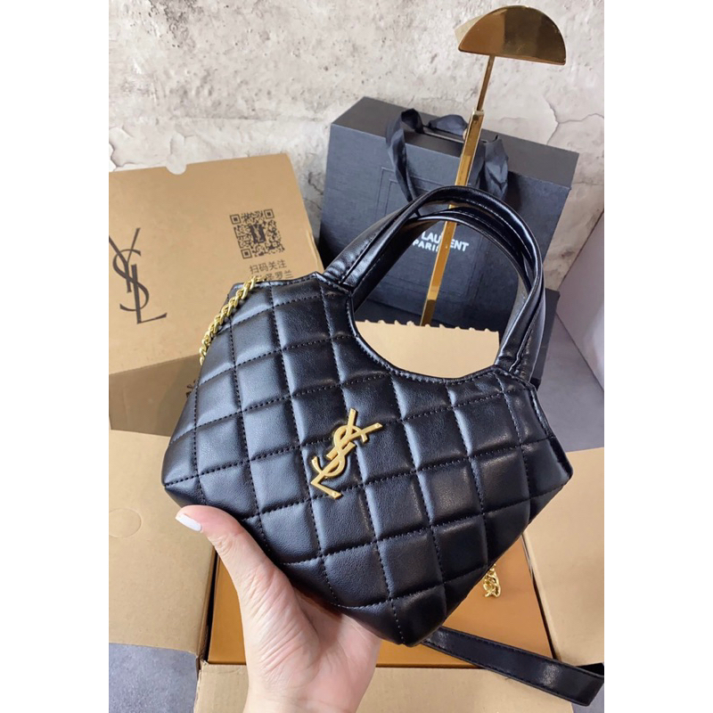 Túi Cầm Tay Chư Y Size 20 ô Trám Da Mềm Mịn kèm dây đeo chéo  cực xinh hàng cao cấp 2 bocx nam châm nguyên siu luôn