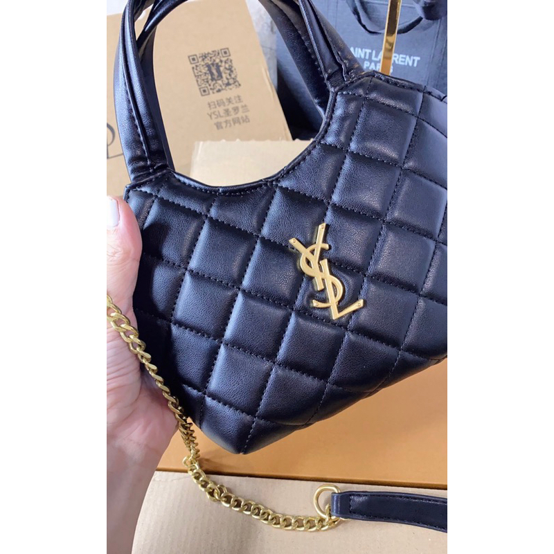 Túi Cầm Tay Chư Y Size 20 ô Trám Da Mềm Mịn kèm dây đeo chéo  cực xinh hàng cao cấp 2 bocx nam châm nguyên siu luôn