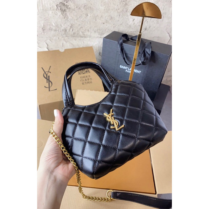 Túi Cầm Tay Chư Y Size 20 ô Trám Da Mềm Mịn kèm dây đeo chéo  cực xinh hàng cao cấp 2 bocx nam châm nguyên siu luôn