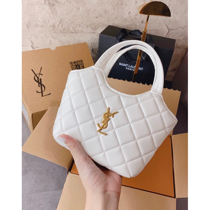 Túi Cầm Tay Chư Y Size 20 ô Trám Da Mềm Mịn kèm dây đeo chéo  cực xinh hàng cao cấp 2 bocx nam châm nguyên siu luôn