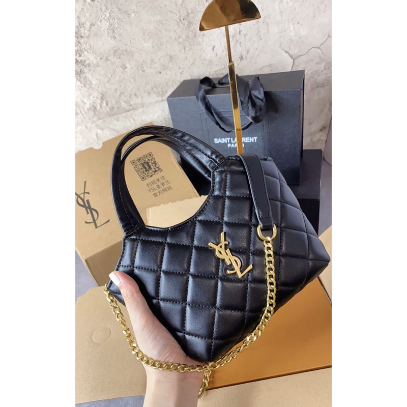 Túi Cầm Tay Chư Y Size 20 ô Trám Da Mềm Mịn kèm dây đeo chéo  cực xinh hàng cao cấp 2 bocx nam châm nguyên siu luôn