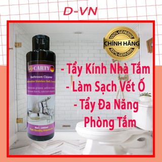 Tẩy cặn canxi vách kính - vệ sinh nhà tắm - dung dịch tẩy cặn canxi, tẩy rửa nhà tắm