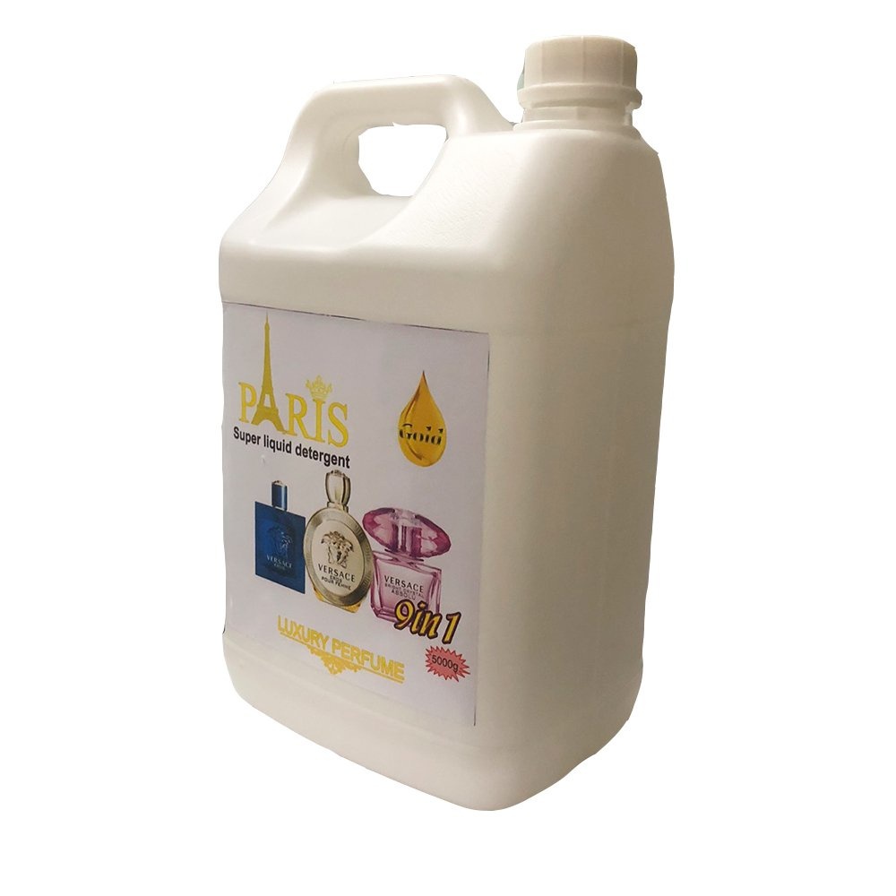 Nước xả vải Paris Thái Lan 5 lít - hương nước hoa - thơm bền lâu