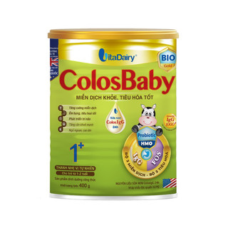 Sữa bột Colosbaby Bio 0+1+ 400gr (đầy đủ mã qr tích xu tặng quà)