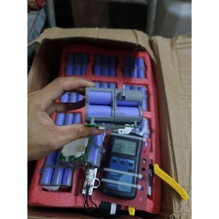 combo 6 cell Lishen 21700LA tháo thiết bị