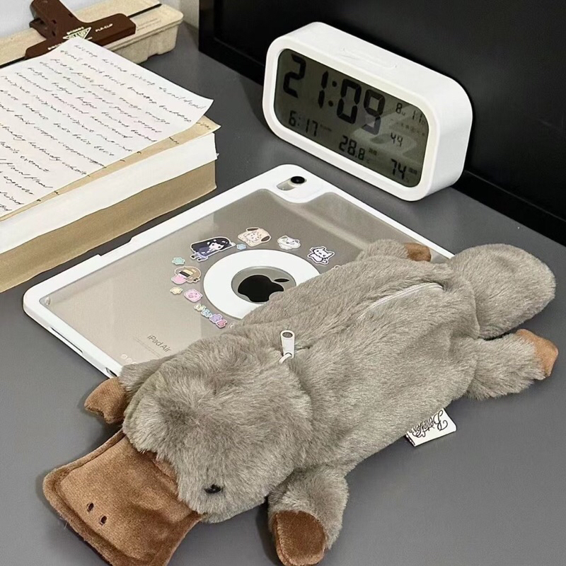 Hộp bút thú bông cute phô mai que cưng xỉuuu chuẩn bị năm học tặng người yêu bạn bè