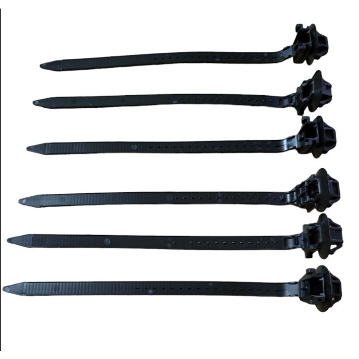 Dây rút ghim nhựa, dây thít chuyên dụng cho ô tô , xe máy....đầu chốt dẹp, loại bản to, dày