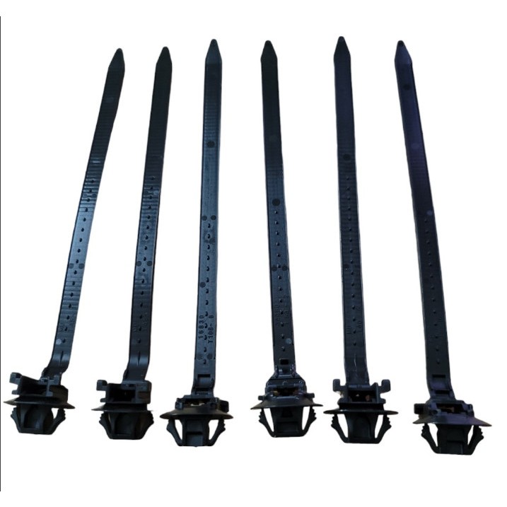 Dây rút ghim nhựa, dây thít chuyên dụng cho ô tô , xe máy....đầu chốt dẹp, loại bản to, dày