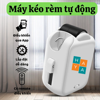 Máy kéo rèm cửa Tuya Curtain Smart IP15XS sử dụng pin Tuya Curtain, động cơ rèm cửa không cần ray.