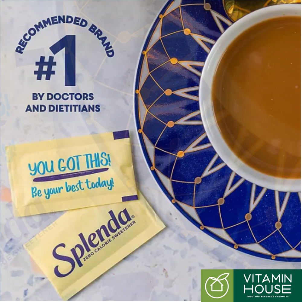 Thùng 1000 Gói Đường Ăn Kiêng Splenda Mỹ- Vitamin House