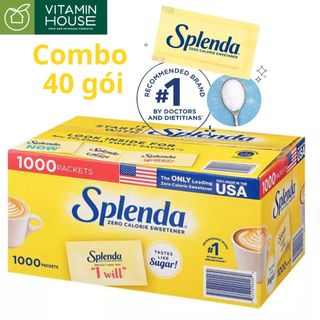 Combo 50 gói Đường Ăn Kiêng Splenda Mỹ -date mới nhất - Vitamin House
