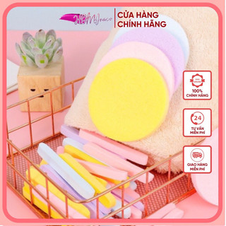 Bông mút rửa mặt, Bông nở rửa mặt, Bọt biển rửa mặt, Bông mút rửa mặt cao cấp