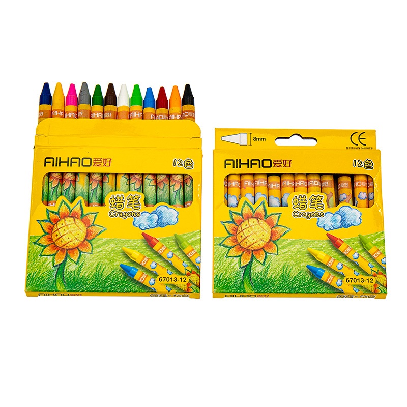 Chì màu sáp 12M, Aihao 67013