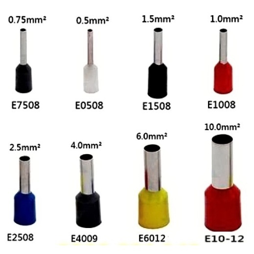 Đầu cos kim rỗng  E0308, E0508, E2508, E7508, E1008, E1508, E1508, E4009