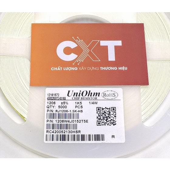 Điện trở 1206 (5%)(50c)