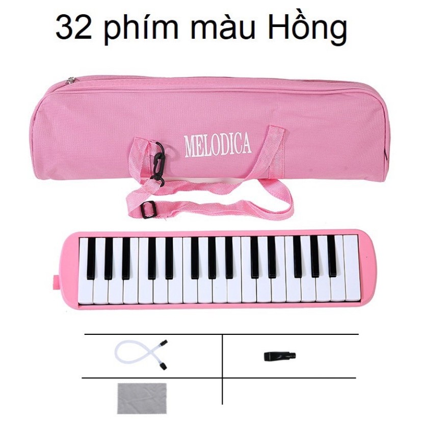 Kèn melodica 32 phím - Hàng có bảo hành- có bán lẻ phụ kiện
