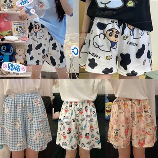 Quần đùi ngủ mỏng nhẹ, nhiều hoạ tiết phù hợp cho cả nam và nữ - clothingfor girl Mã Mã Store