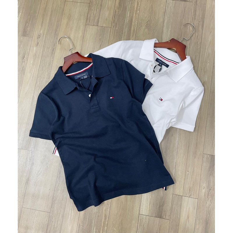 Áo polo cổ bẻ thêu logo TM