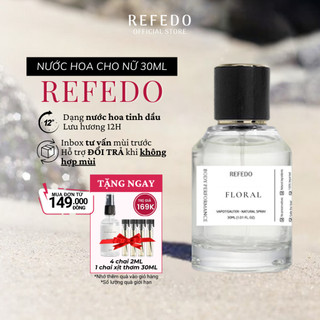 Nước Hoa Nữ Chính Hãng REFEDO 30ML Tinh dầu perfume nước hoa thơm lưu hương lâu nữ chính hãng cao cấp