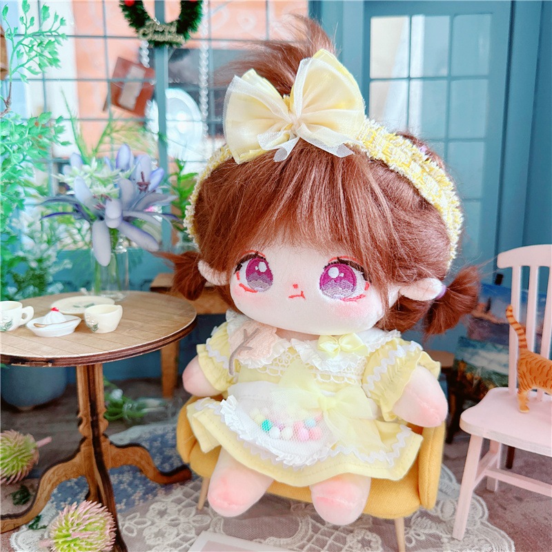 Outfit doll quần áo búp bê 20cm set váy công chúa  siêu cấp đáng yêu