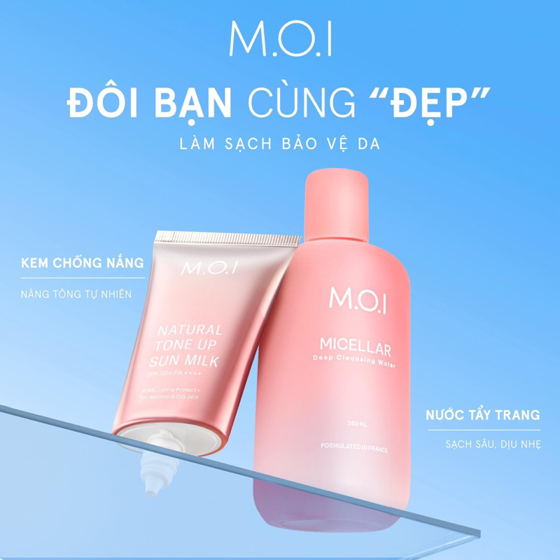 BỘ SẢN PHẨM CHĂM SÓC DA TOÀN DIỆN M.O.I