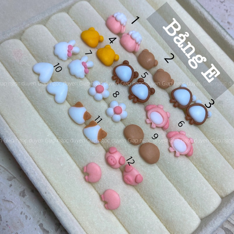 Charm không vẽ Bảng  E