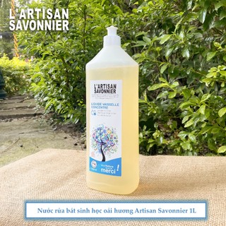 Nước rửa bát sinh học oải hương Artisan Savonnier 1L