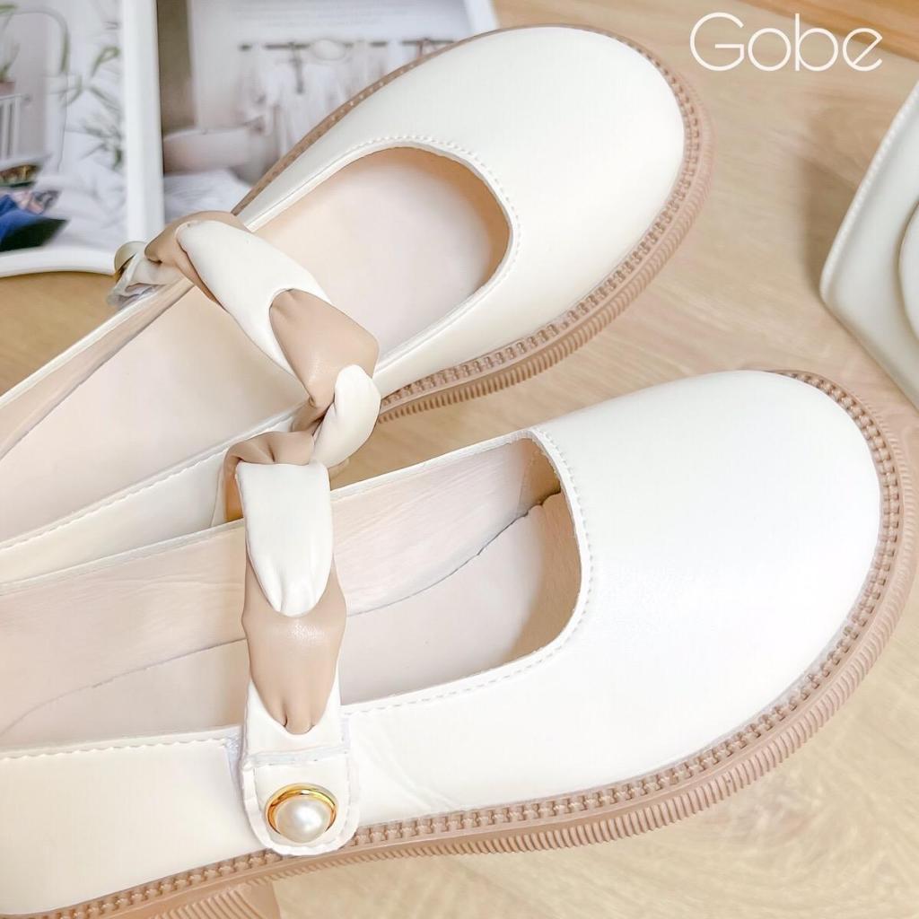 Giày búp bê nữ - C95 - Gobe - Màu Trắng
