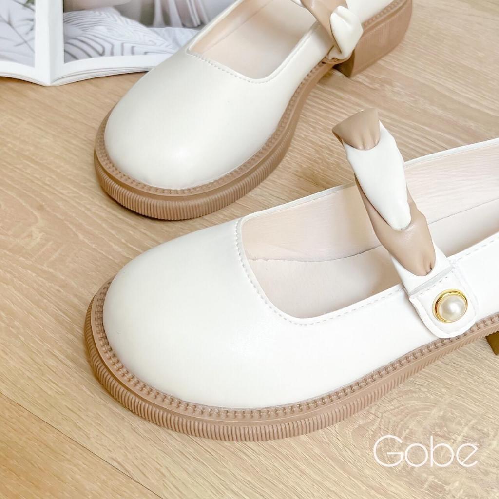 Giày búp bê nữ - C95 - Gobe - Màu Trắng