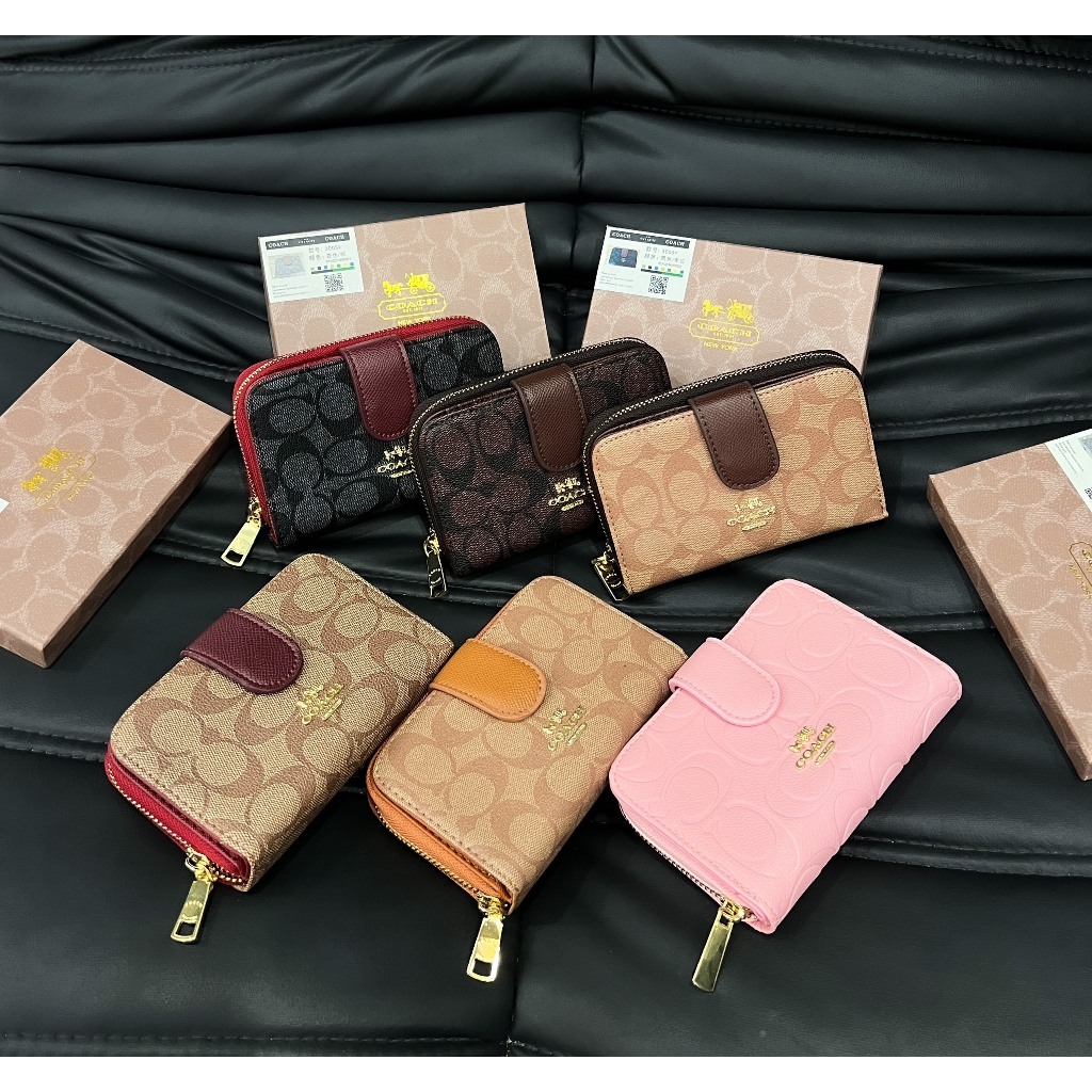 Ví nữ co ach full box size 14cm*9cm đủ màu