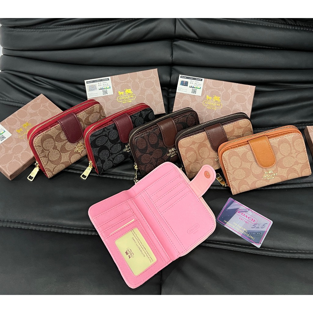 Ví nữ co ach full box size 14cm*9cm đủ màu