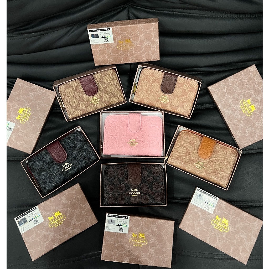 Ví nữ co ach full box size 14cm*9cm đủ màu